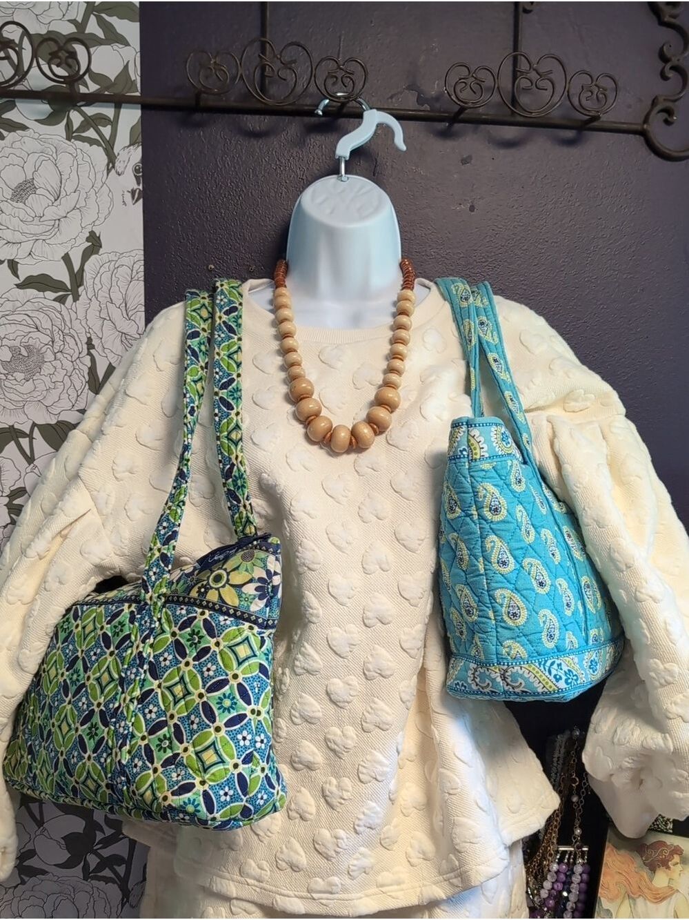 Two Vera Soft Top & Hard Bottom Bags - Picture 2 of 15